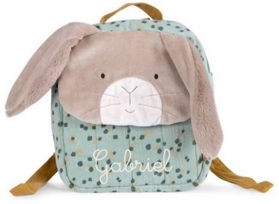 Sac à dos bébé en forme de lapin